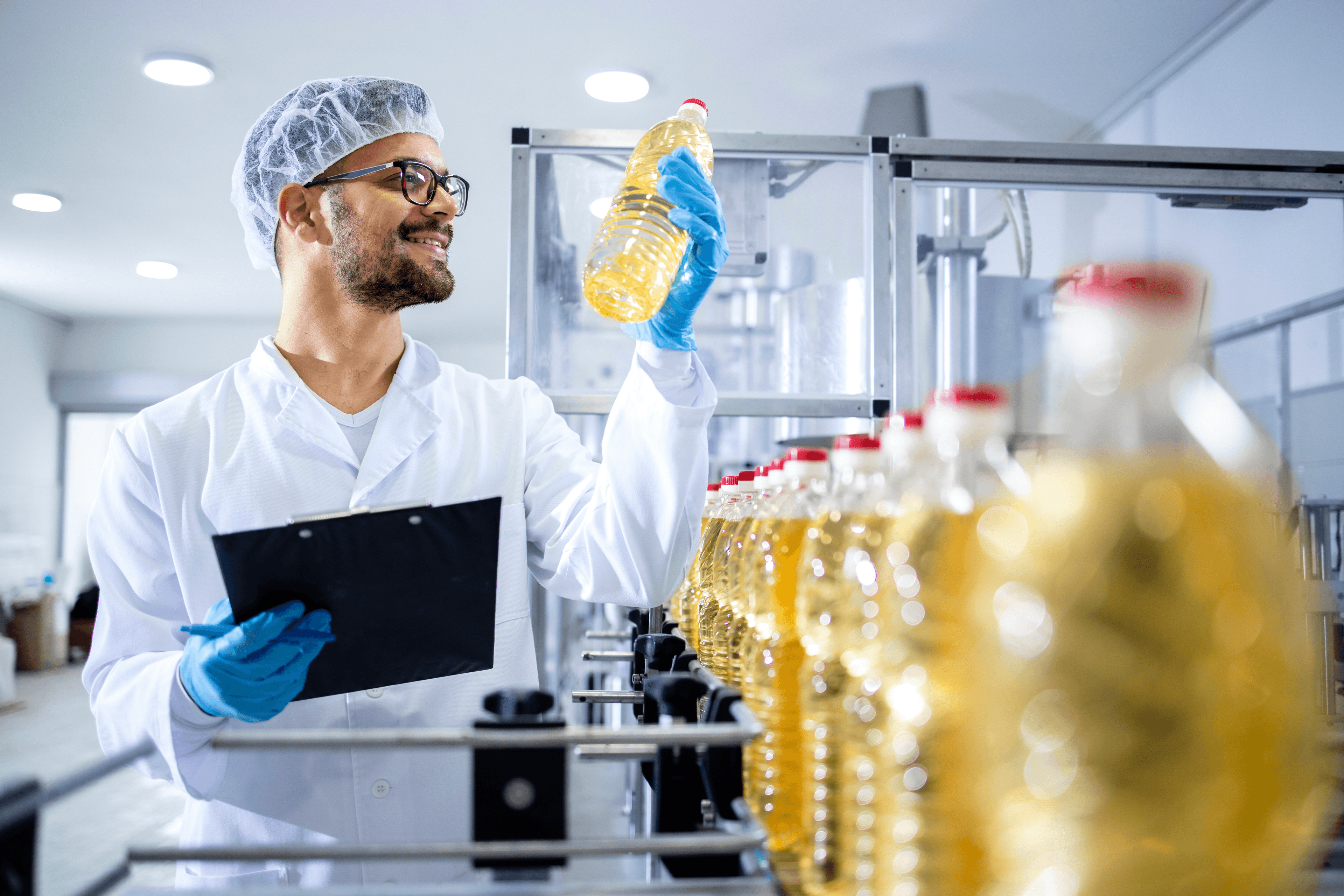 Quality control at SLS Oil Industries